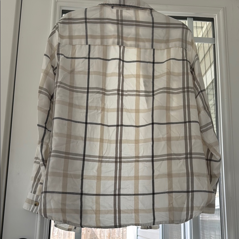 Plaid Button-Up Jacket - Picture 9 of 13